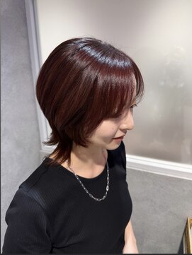 ナチュラル 渋谷店(Natural) 赤茶色／レッドカラー／キラテラカラー／塩基性カラー／髪質改善