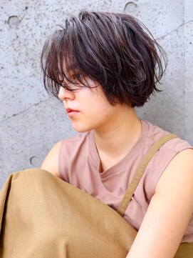 アンドレイ 表参道(andrey) 黒髪カタログ/クラゲヘアー/オリーブグレー/表参道