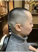 坊主　スキンフェード　刈り上げ　床屋　新潟バーバー