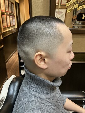 レオヘアワークス(LEO HAIR WORKS) 坊主　スキンフェード　刈り上げ　床屋　新潟バーバー