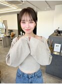 イメチェン/ハッシュカット/フルバング/似合わせカット/自由が丘
