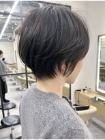 ロンドプロフィール 浦和(Lond profil)&nbsp;大人可愛い20代30代40代黒髪前下がりショートボブ丸みショート◎