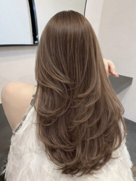 コート 表参道(Cote) 美髪レイヤーカット／くびれ巻き髪/ベージュカラー