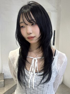 ゼスト パーク(ZEST PARK) ハッシュシャギーレイヤーロングウルフ吉祥寺　kanon