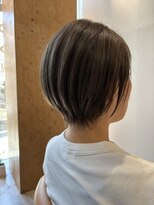 ジャストビューティ ルフレ 金沢八景店(Just Beauty Rufure)&nbsp;ショート/ショートボブ/白髪ぼかし/白髪ぼかしハイライト