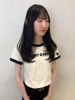 アクシス 栄店(`AXIS)&nbsp;森崎ワンホンレイヤー/ミルクティーブロンド/ダークブルー/栄