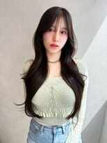 トゥルーズ 梅田店(TLUUS)&nbsp;【TLUUSミルクティーブロンドワンホンレイヤーダークブルー】