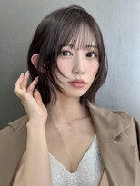 サンドハーツギンザ(sand Hearts ginza)&nbsp;透明感ブラウン ショートボブ縮毛矯正 10代20代30代40代