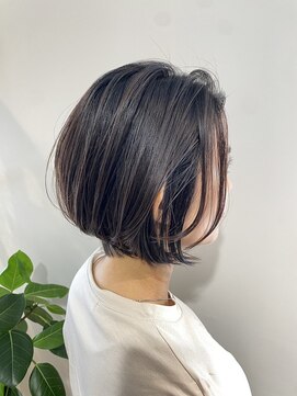 アストランティア 栄店(ASTRANTIA) *ASTRANTIA*福井彩乃 大人グレージュショートボブ