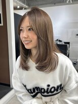 アンドカオマワリカットファム(Fann.)&nbsp;レイヤーカット 顔まわり ワンカール 髪質改善 神戸三宮元町