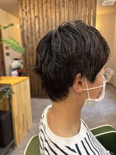 ロク(6)&nbsp;ちょっとくるっとベリーショートパーマ