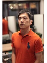 ヘアメイク グリーン アール(HAIR MAKE Green R)&nbsp;ナチュラルカリアゲ（グラデーション）スタイル