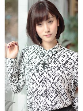 美容室 パルス 静岡鷹匠店(PALS) 上品な大人のルーズさを楽しむ☆カジュアルモードの洗練ボブ