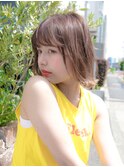 ショートボブ ゆるふわ エアリースタイル☆