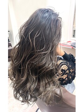 アルス ヘアーデザイン 覚王山(A.r.s hair design) Ars hair ナチュラルグレージュグラデーション