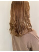 ジアン(GIEN)&nbsp;オレンジベージュ　オレンジカラー　イルミナカラー