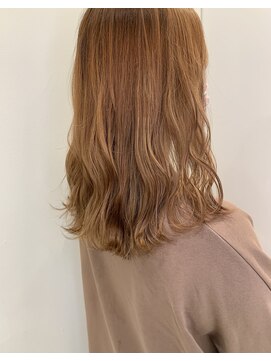 ジアン(GIEN) オレンジベージュ　オレンジカラー　イルミナカラー