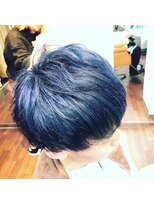 ヘアーラボ ノッシュ 六本松店(Hair Labo Nosh) ネイビーブルー