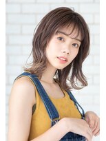 パノラ(PANOLA)&nbsp;大人ミディアムスタイル/外ハネ/前髪