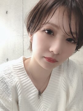 マイラグーン(MY LAGOON) 髪質改善・韓国・ショート・ベージュハイライトインナーカラー