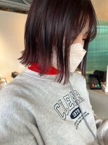 ロカリタフォーヘアー 河原町三条店(ROCAReTA FOR HAIR) 裾カラー×カシスピンク