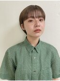 ベージュ/アースカラー/似合わせカット/ショート