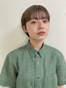 ウェルク(welc) ベージュ/アースカラー/似合わせカット/ショート