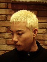 ヒロギンザバーバーショップ 丸の内店(HIRO GINZA BARBER SHOP)&nbsp;エミネム風金髪ショート【東京駅/バーバー】