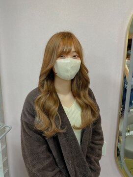 ガルボヘアー 名古屋栄店(garbo hair) #名古屋#栄#プルエクステ#ロング#ナチュラル#ベージュ