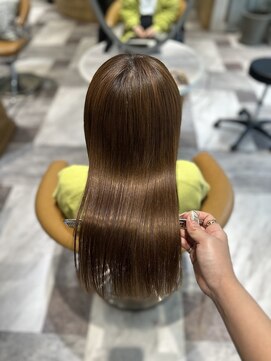 ロンド ロビン 栄(Lond robin) 【Lond robin】清水 美冴 艶髪/艶カラー/酸性縮毛矯正/髪質改善