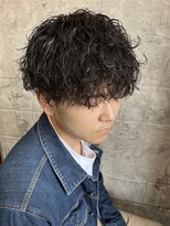 ロンド クラン 岡崎(Lond Clan)&nbsp;波巻きパーマ_マッシュ_ツーブロック