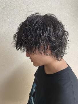 ザコーストバイネオリーブ 辻堂店(The coast by neolive) 外ハネツイストスパイラル波巻きツーブロックメンズパーマ