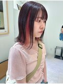 インナーカラー＊コントラストカラー＊ピンク【ZinaCENTRAL】