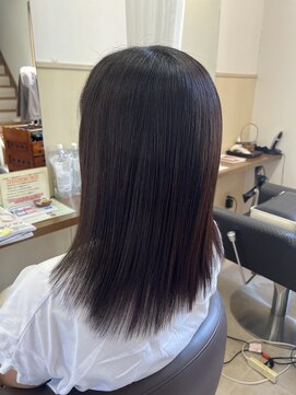 コアフィールフィス(COIFFURE fils) 《見附　今町》M3Dカラー　艶髪