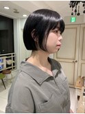 韓国風レイヤーボブ