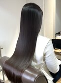 暗髪韓国風チョコレートブラウン