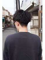 スウェル 船橋店(Swell)&nbsp;ウルフ/アッシュブラック/カルマパーマ/ベリーショート/船橋