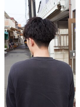 スウェル 船橋店(Swell) ウルフ/アッシュブラック/カルマパーマ/ベリーショート/船橋