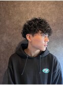 Cafe&Barber BASE× スパイラルパーマ