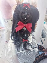 編みたらしハート