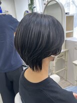 アルターシェリー(aL-ter che'rie)&nbsp;ハンサムショート/デザインカラー/レイヤーカット　新籾