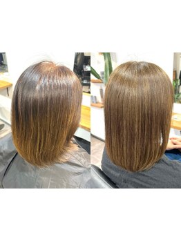 《＊白髪染めを使わず白髪を彩る＊》白髪があるからできる大人カラーで周りと差がつくヘアカラーに♪[函館]