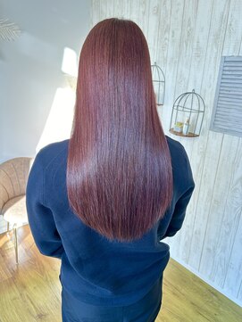 ルヴェール 北方店(LeVert) ピンクベージュカラー/oggiottoトリートメント