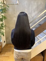 マッシュ 北堀江(MASHU) 黒髪ツヤツヤロングヘア