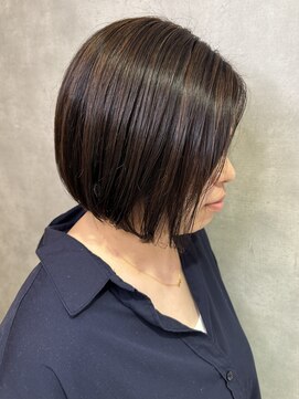 ヘアースペースブルームエア HAIR SPACE BLOOM Ea 白髪ボカシハイライトカラー