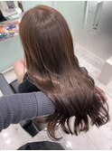 20代30代 ニュアンスカラー マロンブラウン