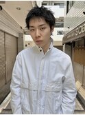 スパイキーショートパーマ/イメチェン/20代30代/メンズカット