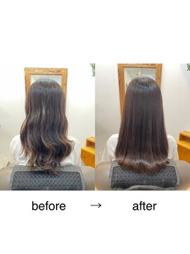 アミエ(ami e) 髪質改善カラー・髪質改善・縮毛矯正・白髪染め・白髪ぼかし