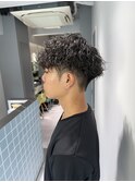 【メンズ】波巻きスパイラルパーマ