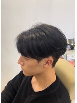 エッジ(EDGE) 大分メンズ毛流れニュアンスパーマ刈り上げセンターパート